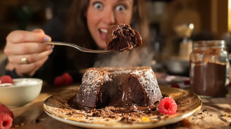 Cet ingrédient peu calorique apporte une texture ultra fondante au fondant au chocolat - il remplace le beurre