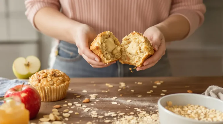 Fini le beurre dans mes gâteaux : je le remplace par un ingrédient du placard pour des muffins avoine-pomme moelleux Fini le beurre dans mes gâteaux : je le remplace par un ingrédient du placard pour des muffins avoine-pomme moelleux