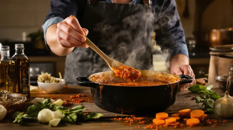 Ma sauce tomate était toujours trop acide : ce seul légume a tout réglé sans jamais ajouter de sucre