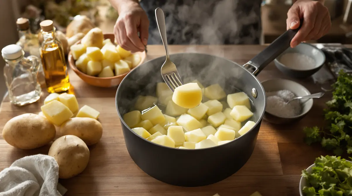 Pommes de terre bouillies : les secrets pour les réussir parfaitement, voici pourquoi ça change tout Pommes de terre bouillies : les secrets pour les réussir parfaitement, voici pourquoi ça change tout