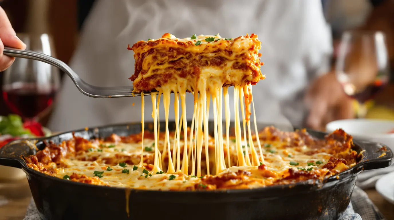 Lasagnes traditionnelles italiennes : ingrédients et étapes de préparation de la recette Lasagnes traditionnelles italiennes : ingrédients et étapes de préparation de la recette