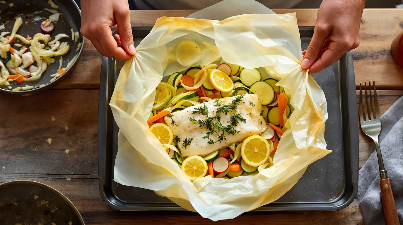 « Mon poisson collait toujours à la poêle » : je l’ai cuit au four, et il n’a jamais été aussi bon « Mon poisson collait toujours à la poêle » : je l’ai cuit au four, et il n’a jamais été aussi bon