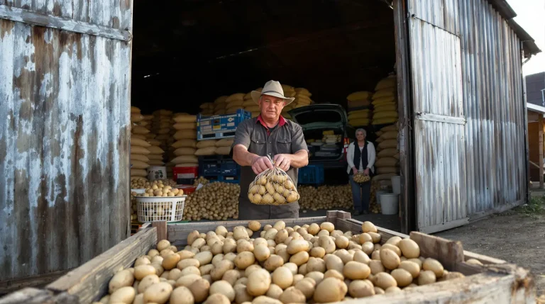 Pas-de-Calais : plutôt que de les jeter, un agriculteur offre gratuitement ses pommes de terre invendues